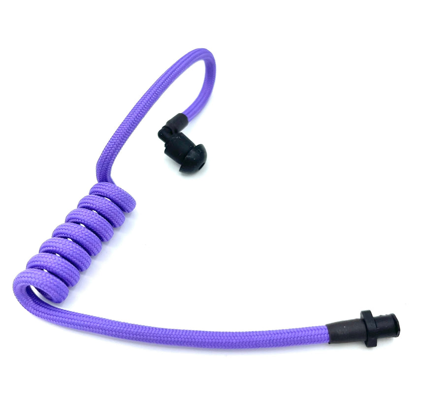 Acoustic Earpiece Nylon Wrapped - Purple